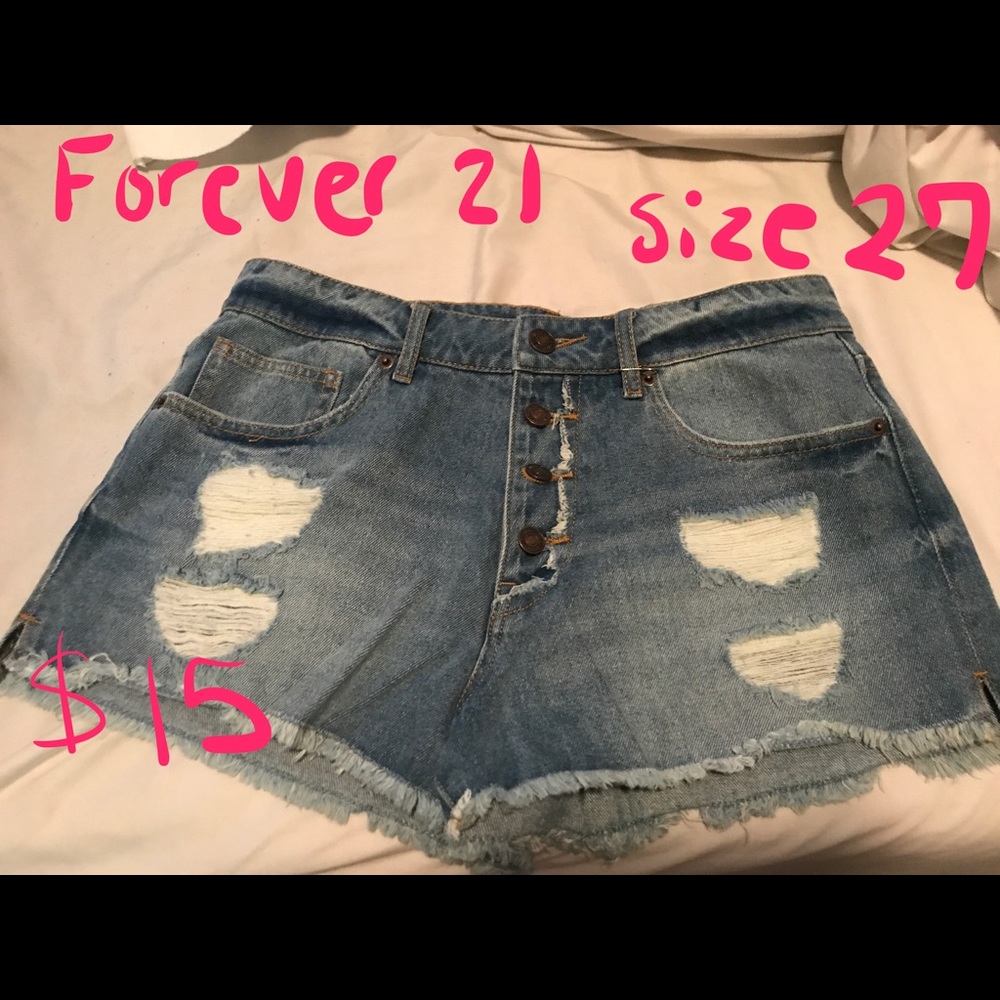 Forever 21 Jean Shorts